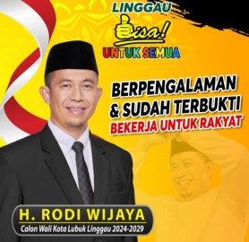 Anak Desa yang Cerdas! Profil Lengkap H Rodi Wijaya Bakal Calon Walikota Lubuklinggau