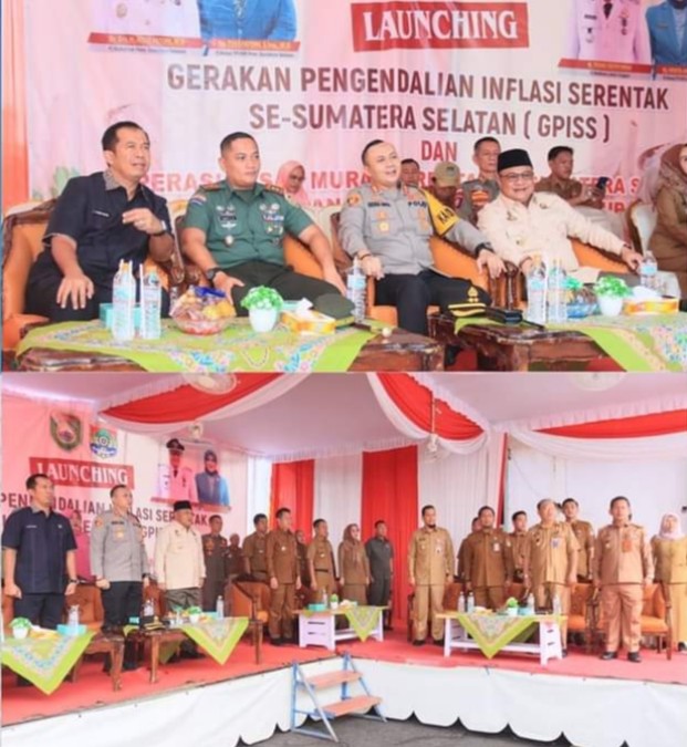Pj Wako Menghadiri Rapat Koordinasi Pengendalian Inflasi dengan Kemendagri dan dilanjutkan dengan peninjauan pasar murah
