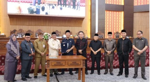 Paripurna: Eksekutif-DPRD Tetapkan Propemperda Kota Lubuklinggau 2024