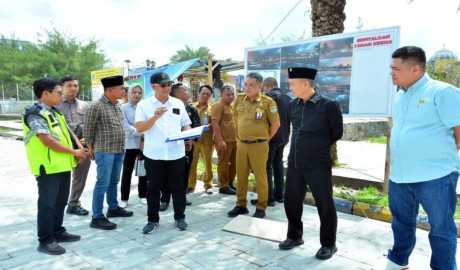 Komisi III DPRD Kota Lubuklinggau Tinjau Lokasi Pekerjaan Konstruksi