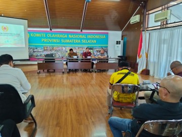 Kahar KONI Sumsel Pimpin Rapat Persiapan Porprov Ke-XV, Kesiapan Maksimal Diharapkan