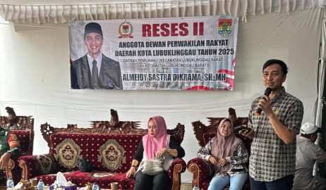 Almeidy Sastra Dikrama, SH., MH Anggota DPRD Kota Lubuklinggau Menggelar Reses Tahap II untuk Menampung Aspirasi Masyarakat