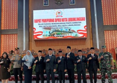 Rapat Paripurna DPRD Lubuklinggau: Sambut Wali Kota Baru dan Bahas Program Pembangunan