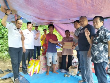 Peduli Sesama, Prana Putra Sohe Bantu Keluarga Korban Kevin di Musi Rawas