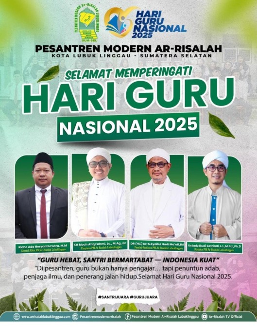 Ucapan Hari Guru 2025, Ar Risalah Lubuklinggau