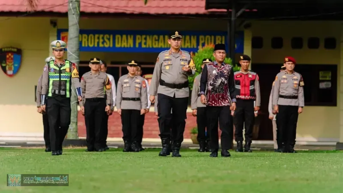 Wakil Bupati Musi Rawas, H. Suprayitno Hadiri Apel Pasukan Operasi Ketupat 2026, Pastikan Pengamanan Mudik Lebaran