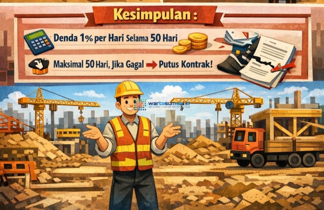 Proyek Sisa 2025 di Lubuklinggau: Denda Berjalan atau Pembiaran Berlanjut