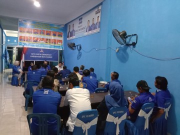 DPC Kabupaten Musi Rawas Satu Komando Dengan AHY, Cegah Pihak Asing Usik Ketenangan Partai Demokrat
