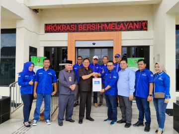 DPC Demokrat Musi Rawas Datangi PN Ajukan Permohonan Hukum Dari Kudeta Moeldoko CS