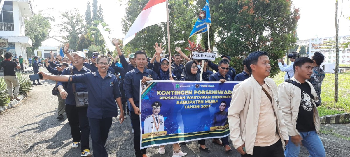 Porseniwada ke-3 Sumatera Selatan Diikuti Ratusan Wartawan