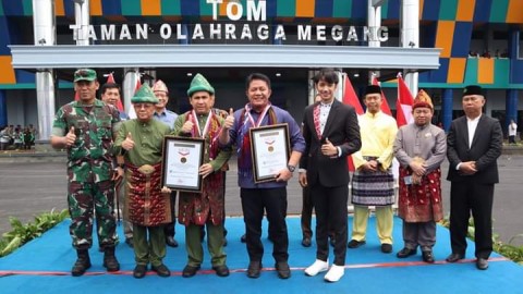 TOM Diresmikan Gubernur, Kota Lubuklinggau Pecahkan Rekor MURI