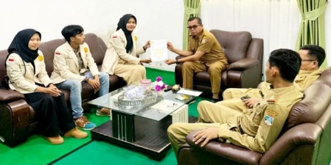 Sekretariat DPRD Musi Rawas Utara Sambuat Baik Kunjungan Permahi