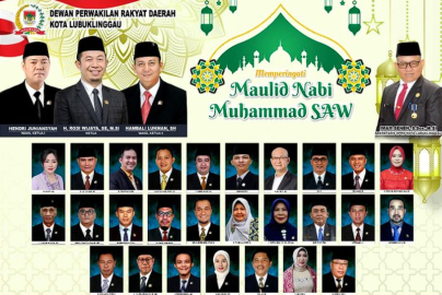 Peringatan Maulid Nabi Muhammad SAW, DPRD Kota Lubuklinggau Sampaikan Pesan Perdamaian
