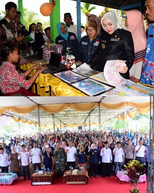 Bupati Musi Rawas Hadiri Gelar Karya Sekolah Penggerak Angkatan 2 di SD Negeri 1 Sungai Dangku